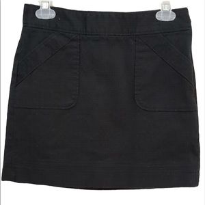 Banana Republic Black mini skirt 0
